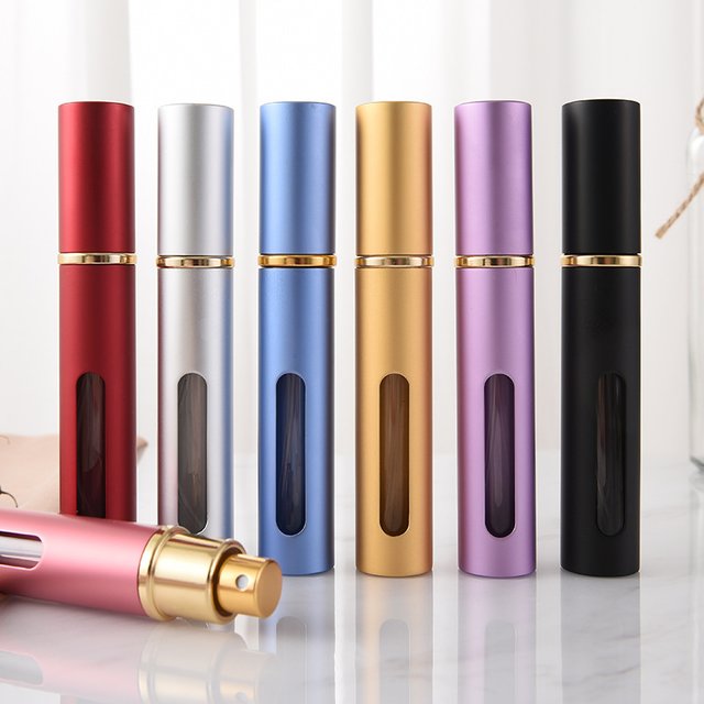 Atomiseur de parfum en verre, distributeur de parfum, vaporisateur de voyage Premium, rechargeable, Portable, vide, Mini bouteille 10ml