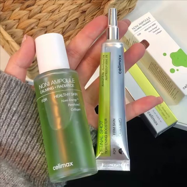 Korean Celimax Skincare Products Retinol Eye Cream Face Cream Lasting Moisturizing Essence Liquid Nourish The Face Skincare Set
