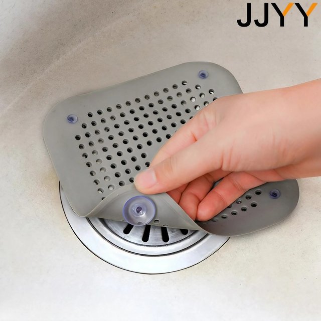 JJYY Bathroom Wash Basin Drain Hair Catcher Filter Anti-blocking Bath Stopper Deodorant Plug Sink Strainer Bathroom Kitchen