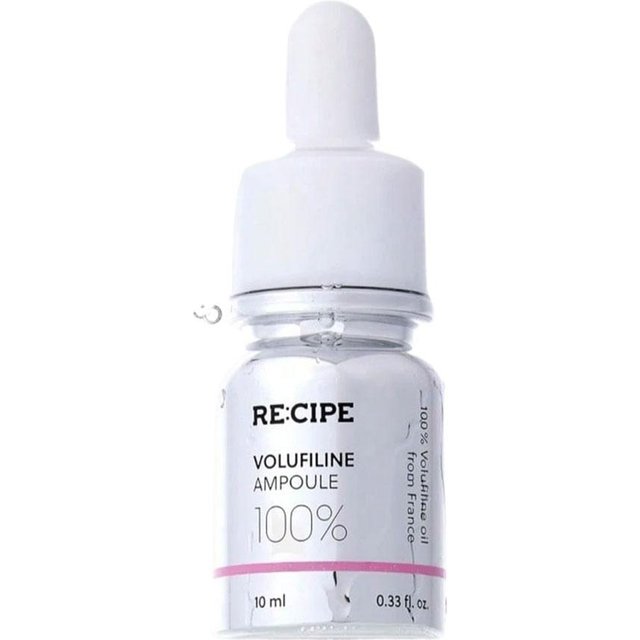 RECIPE Volufiline 100% Ampoule - Hydrating & Age-Defying Pure Volufiline Serum DIY Skin Care Booster for Face & Body