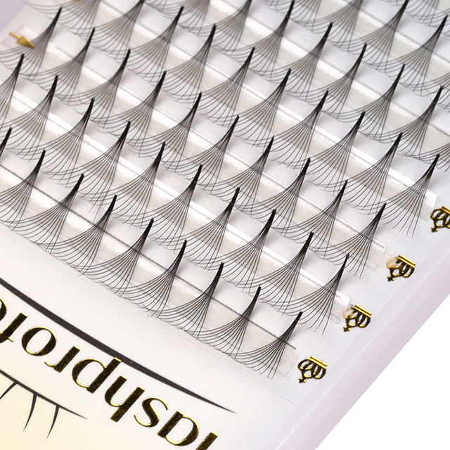 Thin Stem Premade Volume Fans Lash Extenions 3D 4D 5D 6D 7D 8D 10D 12D Pointy Base Premade Russian Eyelash Extension For Makeup