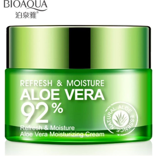 BIOAQUA Aloe Vera Face Cream Anti Wrinkle Moisturizing Deep Hydrating Day Cream Plant Essence Nourishing Refresh Skin Care