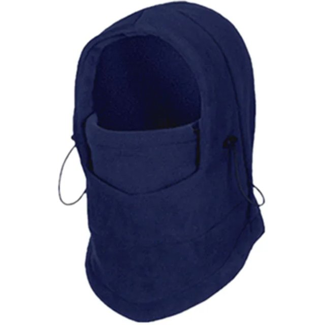 Winter Thermal Fleece Balaclava Men Hat Neck Warmer Hiking Scarf Waterproof Hunting Cycling Hat Hooded Neck Snowboard Face Mask