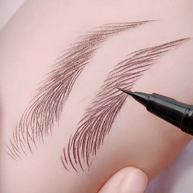 Multifunctional Liquid Eyebrow Pencil Ultra Fine Eyeliner Lying Silkworm Waterproof Grey Brown Eyebrow Enhancer Tattoo Cosmetics