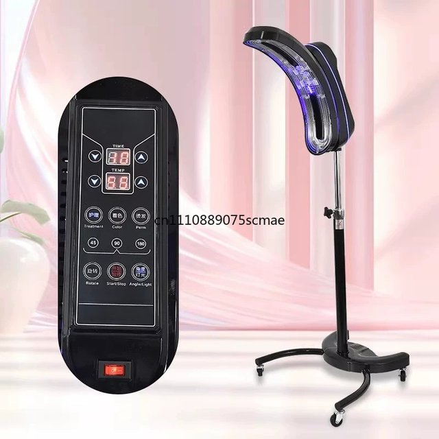 Hair Dryer Heater Accelerator, Salon Perm Heating Machine Cold & Hot Perm Equipment Hair Drying Processor for Barber Shop