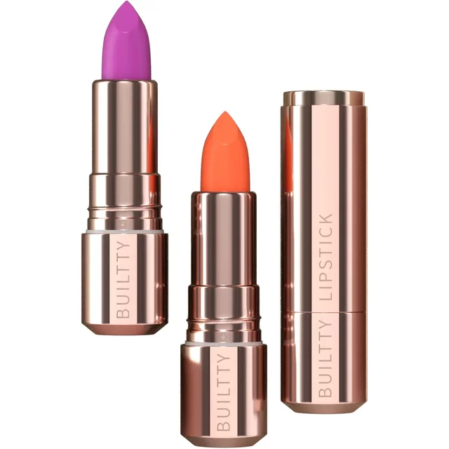 Pearl White Exhibitionist Lipstick Nude Red Pink Matte Lipstick Long Lasting Smudge Proof Waterproof Non-Transfer Formula