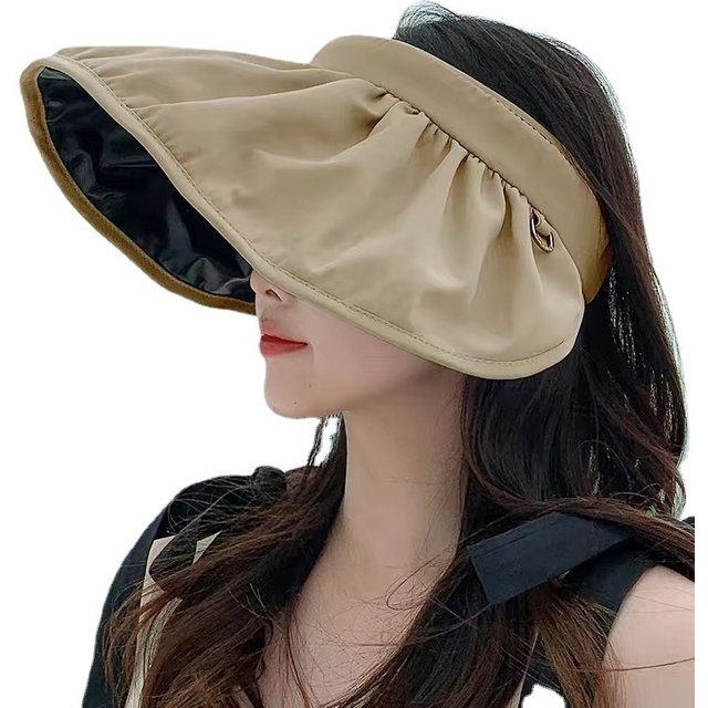 1Pc Adjustable Breathable Sun Hats Running Golf Tennis Caps Print for women Sunscreen Visor Hat UV Protection Sports Caps Summer