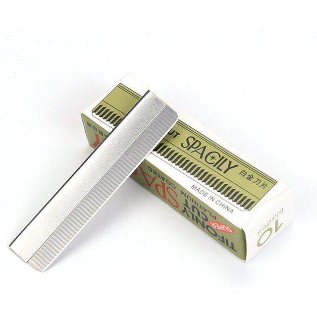 Carbon Steel Hair Blade Knife Tattoo Eyebrow Trimmer Scraper Eyebrow Shaping Shaver Eye Brow Trimmer Makeup Tools