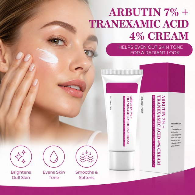 Arbutin Tranexamic Acid Skincare Cream For Dark Spots Care,Brighten Skin Improve Pigmentation Uneven Skin Tone Skin Barrier Care