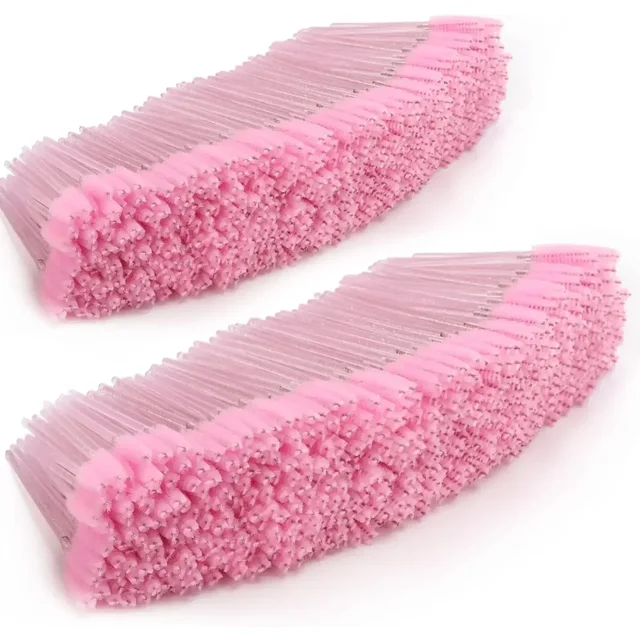 100/500/1000PCS Eyelashes Brushes Set Wholesaler Lash Mascara Brush For Lashes Extension Eyebrow Wands Applicator Makeup Tools