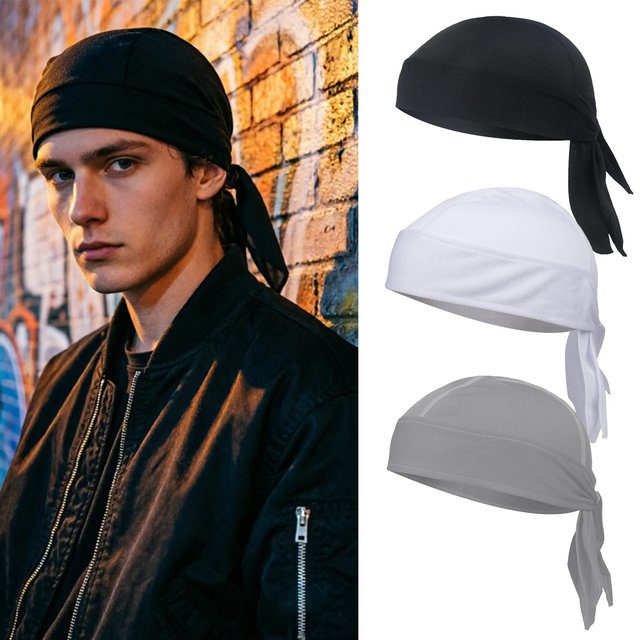 Cycling Headband Sweat-wicking Caps for women Men Fishing Headscarf Quick-dry Sunscreen Hats Head Scarf Running Sport Bandana