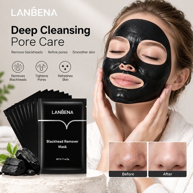 Blackhead Remover Mask Deep Cleansing Peel Off Pore Cleaner Refine Pores Remove Blackheads Refresh Smooth Skin Facial Care Mask