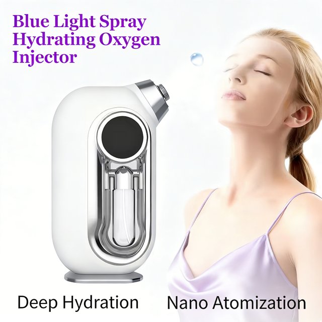Facial Skin Moisturizing Spray Nano Oxygen Infusion Deep Cleansing Electric Face Cleanser Improve Dry Facial Skin Mist Sprayer