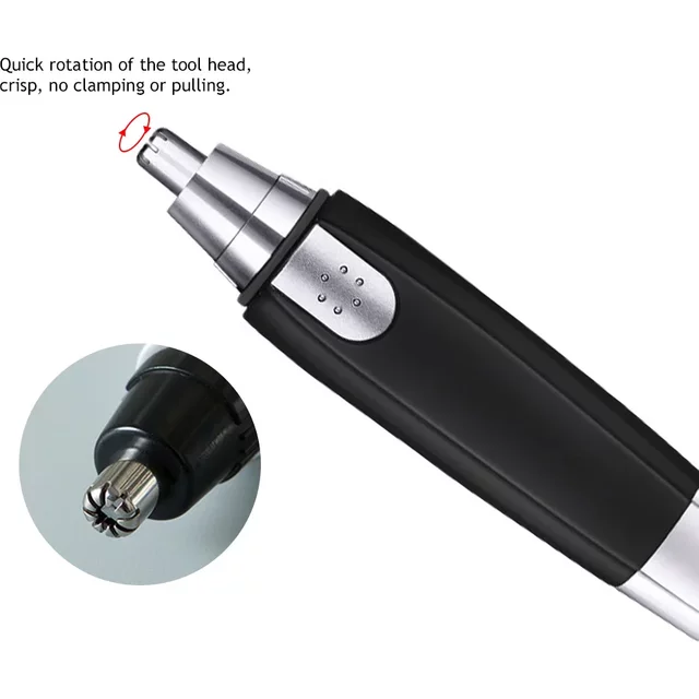 Electric Nose Hair Trimmer Implement Shaver Clipper Men Women Ear Neck Eyebrow Trimmer Shaver Man Clean Trimer Razor Remover Kit