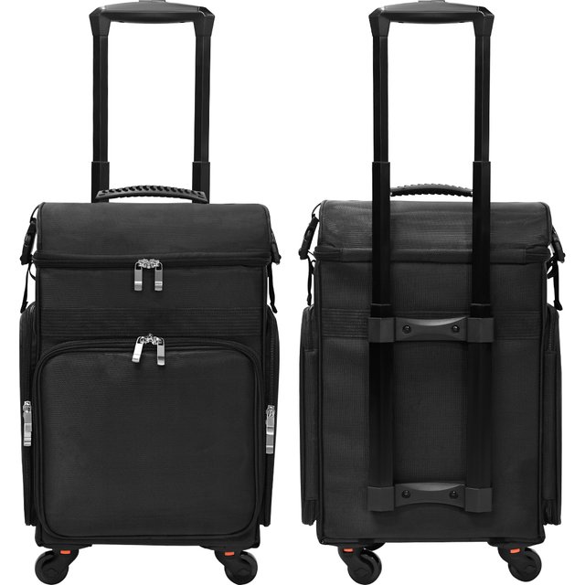 Large Barber Tool Case Waterproof Oxford Makeup Artist Kit Manicure Toolbox Travel Storage Box