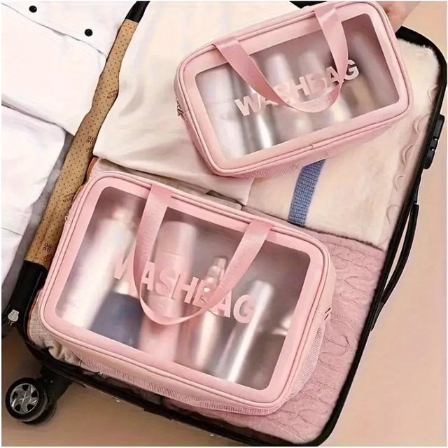 Wet-dry Separation Makeup Bag Portable Toiletry Bag Travel Essentials Large Capacity Storage Bag Fitness Swimming Essentials