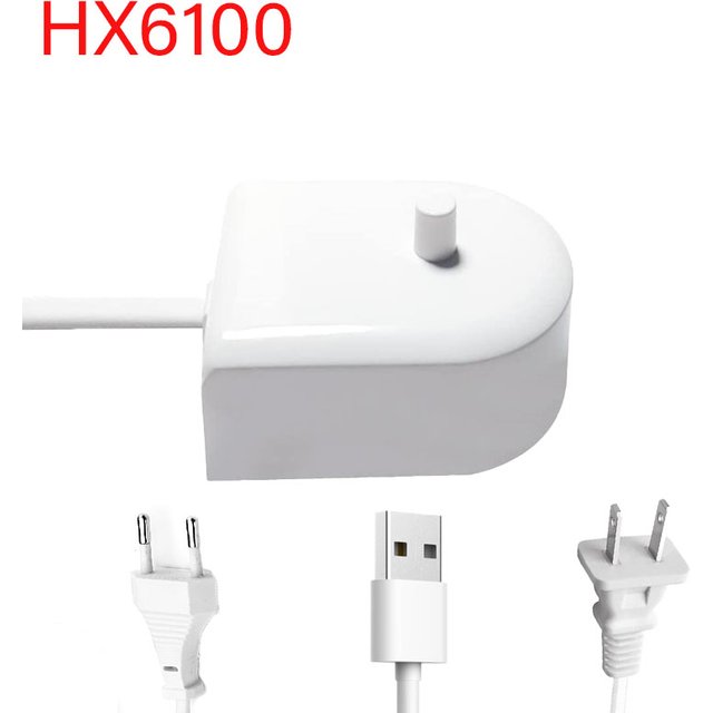 For Philips Toothbrush HX8111 HX8141 HX8140 HX8211 HX8281 EU/US/USB Replace Plug HX6100 Electric Toothbrush Charger
