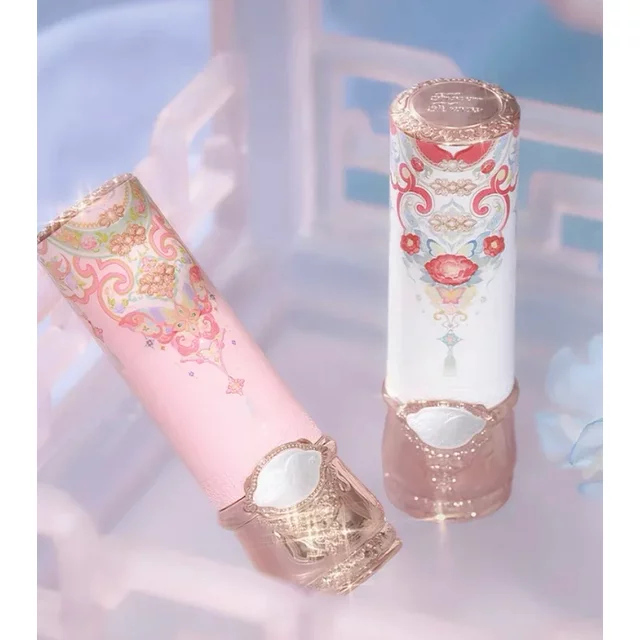 Flower KnowButterfly Cloud Shoulder Series Clear Lip Gloss Nourishing Mirror Lip Lip Glaze Makeup 9 Colors