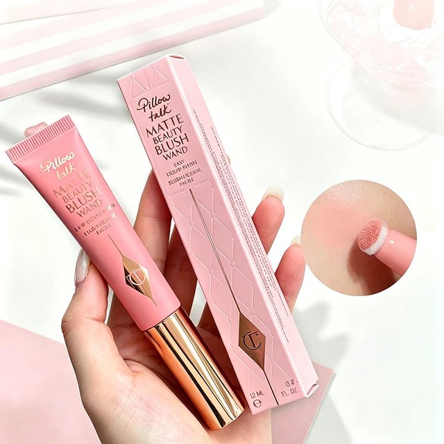 CT 4 Color Liquid Powder Blusher Air Cushion Pen Liquid Rouge Makeup Highlight Spotlight Brightening Air Cushion Pen Cosmetics