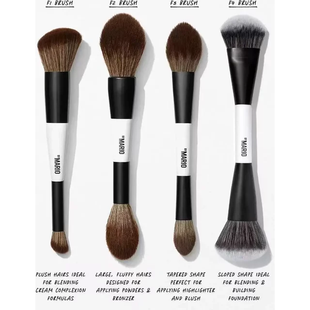 F1 F2 F3 F4 E6 EF1 Highlight Blush Makeup Brush Ambient Soft Glow Blush Brush Soft Fiber Hair Fashion Face Cosmetic Brush