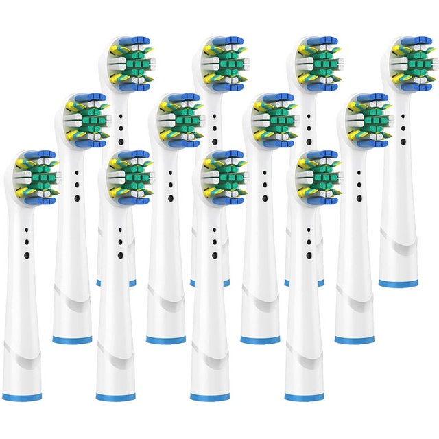 4-20pcs FlossAction Replacement Brush Heads For Oral B Floss Clean Pro Health D16 D12 8860 8875 8900 8950 Electric Toothbrush