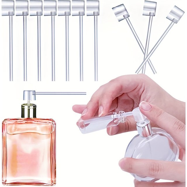 Lot de 6/12/30 flacons pulvérisateurs de parfum rechargeables format voyage – Outil de remplissage cosmétique pour parfums