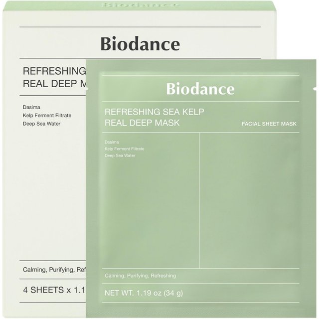 BIODANCE Real Deep Mask Toner Pads Peptide Serum Cleanser Collagen Plumping Hydration Firming Gentle Daily Skin Care