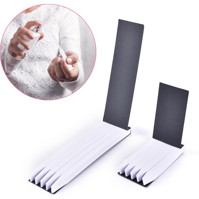 100Pcs/sheet 80/130mm*8mm Aromatherapy Fragrance Perfume Essential Oils Test Tester Paper Strips