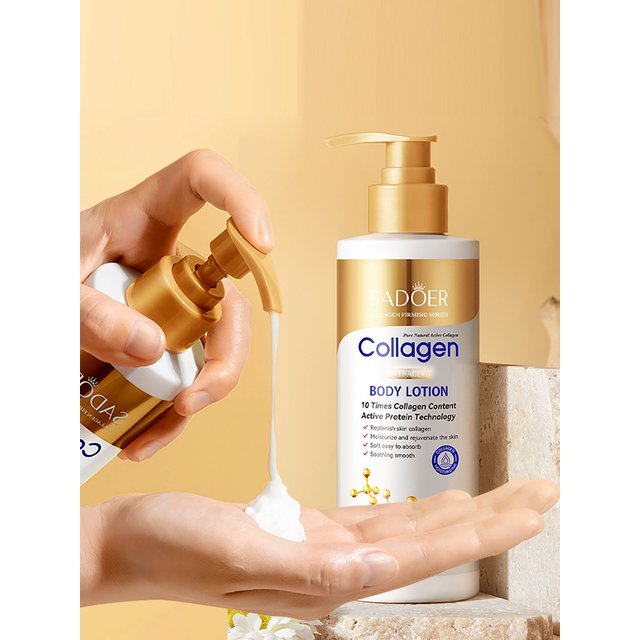 Collagen Body Lotion for Firming & Hydration - Intense Moisturizer Anti-Aging Skin for Dry, Sagging Skin, Nourishment 300g/pc