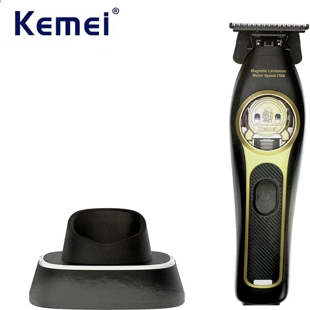 Kemei 2268 Cordless Barber Electric Hair Trimmer Zero Gapped Edgers Liners Hair Clipper Rechargeable Finish Hair Cutting Machine