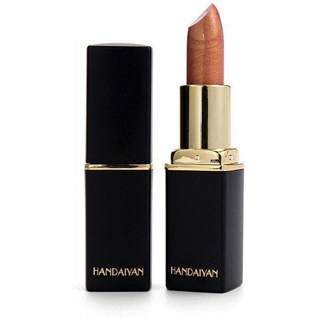 Pearl Changing Metallic Lipstick 9 Colors Long Lasting Shiny Warm Gold Plated Mermaid Maggie Women Lipstick