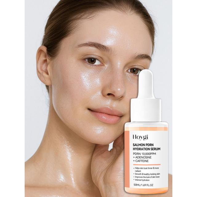 PDRN Salmon Moisturizing Serum 50ml Deeply hydrating smoothing brightening repairing serum Firming lifting facial daily skincare
