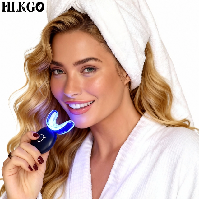 Oral Care Red Blue Light Therapy Device, Immediate Tooth Pain & Gum Sensitivity Relief Treatment