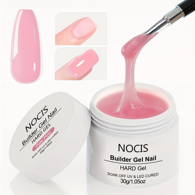 Nail Extension Gel, Shaping Nail Polish, Suitable for Nail Construction and Extension, Repairing Brittle Nails, Nail Art Gift