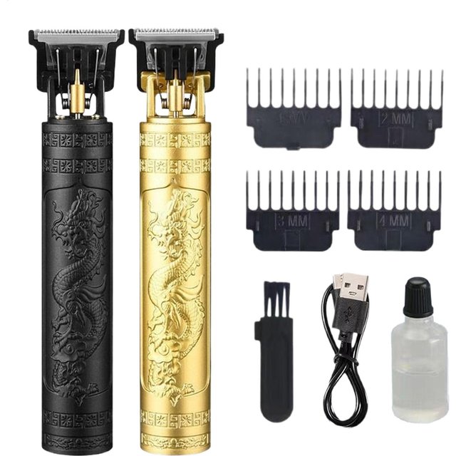 USB Cordless Hair Clippers Cordless Trimmers Kit Grooming Hair Cutting For Daily Maintenance Post-Shower Travel Camping Sports