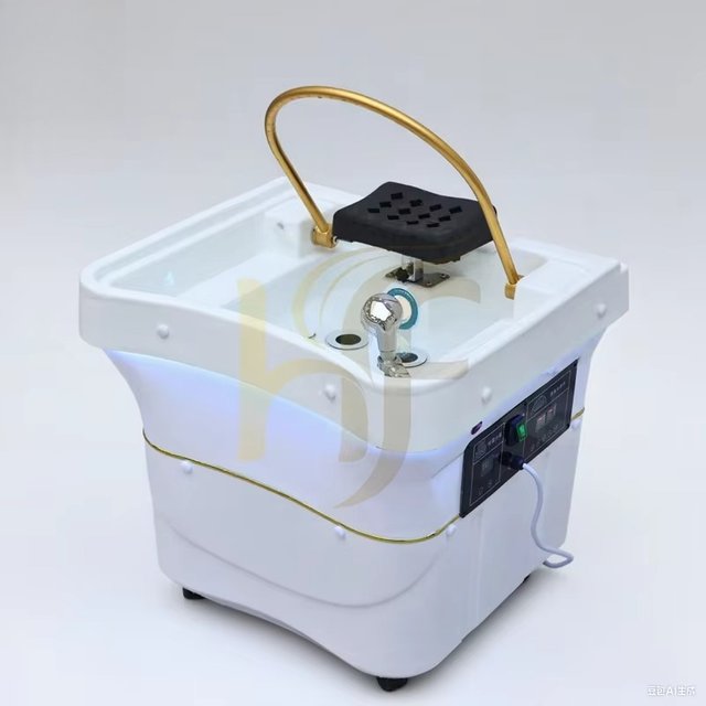 Portable Shampoo Bowl Beauty Salon Head Spa Thai Japanese Massage Shampoo Bed Water Storage 60 Liters Water Tank