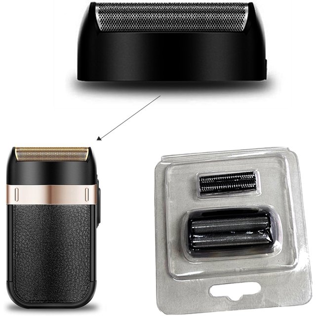 Replacement Blade Foil & Cutter Head Fit For Kemei KM 2024 Electric Shaver Net Shaving Shaver Parts Accessories