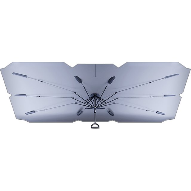 YZ For Tesla Model 3 Y Juniper 2025 Car Sunshade Umbrella Foldable Front Sunscreen Heat Insulation Front Parasol Car Accessorie