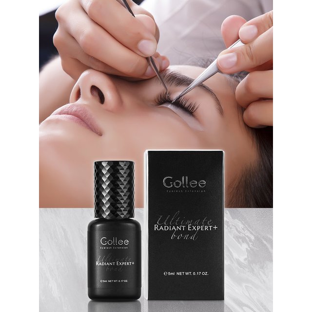 Gollee 0.5s Fast Dry Lash Extension Glue Pro Eyelashes Adhesive Glue Waterproof Grafting Eyelash Super Bonder for Salon Makeup