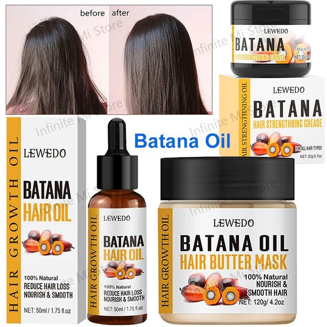 Natural Batana Oil For Healthy Hair Treatment Oil Enhances Hair for men Women Enhances Anti Hair Break Hair Conditioner
