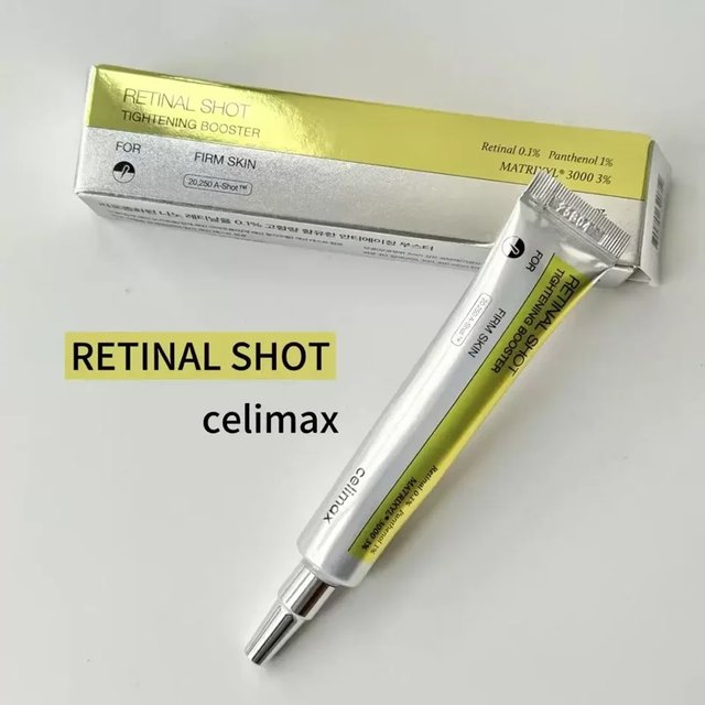 Gentle Moisturizing of Celimax The Vita A Retinal Shot Tightening Booster Firm Skin Eye Cream 15ml Face Serum 30ml Skin Care Set