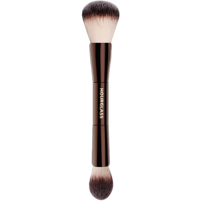 Hourglass Makeup Brush- No.17 Lighting Edit Brush Soft Fiber Hair Double Head Highlight Fashion Design Single Face Brush