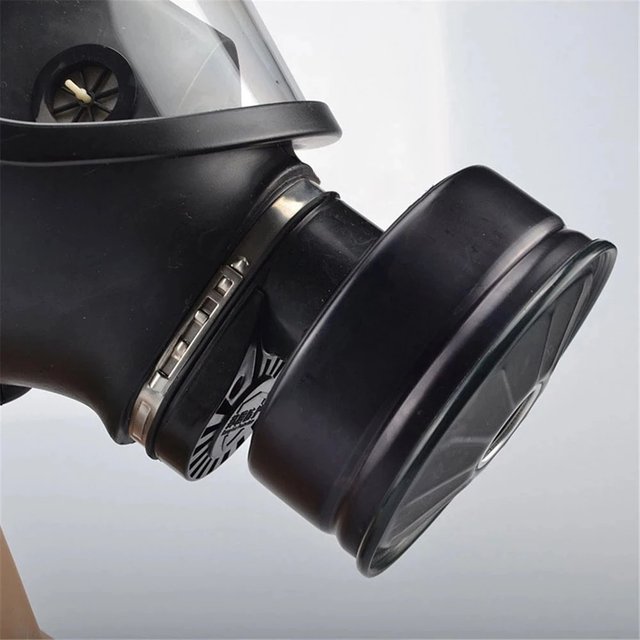 Masque à gaz chimique MF14, protection contre les contaminants chimiques, biologiques et radioactifs, masque facial complet auto-amorçant, masque à gaz classique