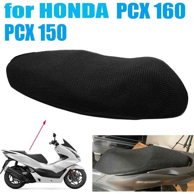 For HONDA PCX 160 150 125 PCX150 PCX125 PCX160 Motorcycle Cushion Seat Cover Protection Sunscreen Breathable Heat Dissipation