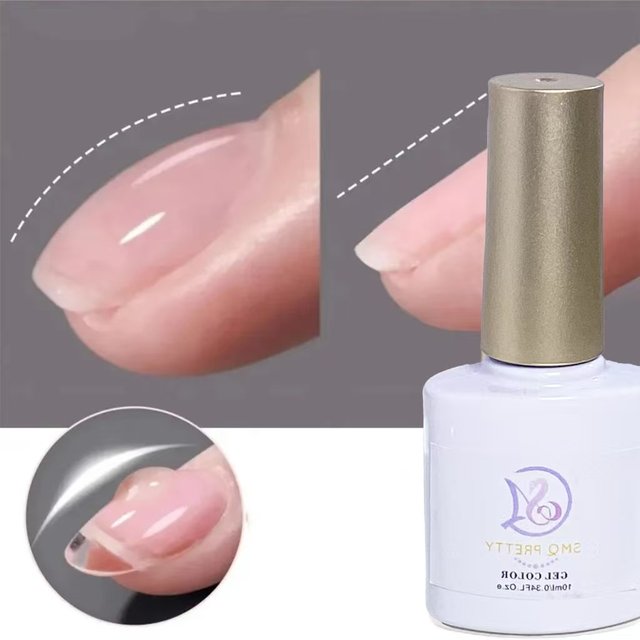 10ml transparent building gel nail polish, for reinforcing gel, extending gel base coat, removable, suitable for UV/LED gel mani
