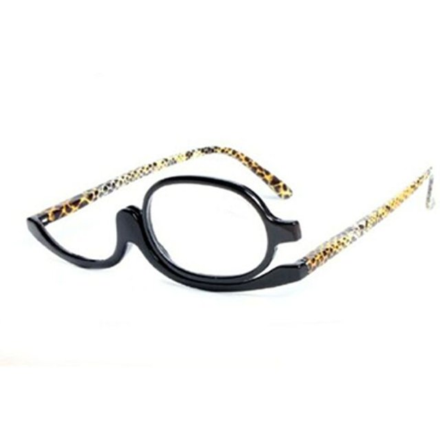 Diopter Woman Vision Care Eyewear Folding Eyeglasses Magnifying Glasses Rotating Makeup Reading Glasses Cosmetic Glasses