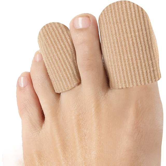 Fabric Toe Separator Finger Protector Applicator Corn Callus Remover Bunion Corrector Pedicure Tools Pain Relief Tube Foot Care