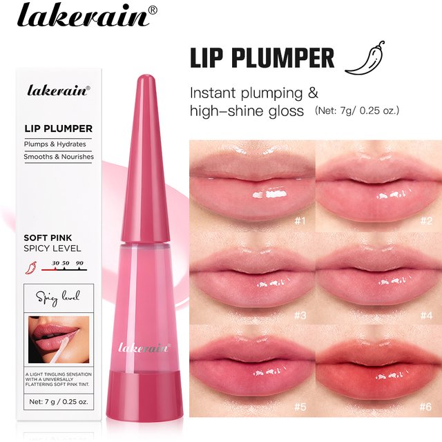 Lip Plumper Reedle Shot Plumping Serum Moisturizing Anti-Wrinkle Lip Gloss Transparent Plump Sexy Lips Care Korean Cosmetics