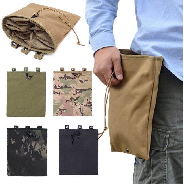 Grande pochette de décharge pour magazines Molle, sac de taille de récupération EDC, sacs