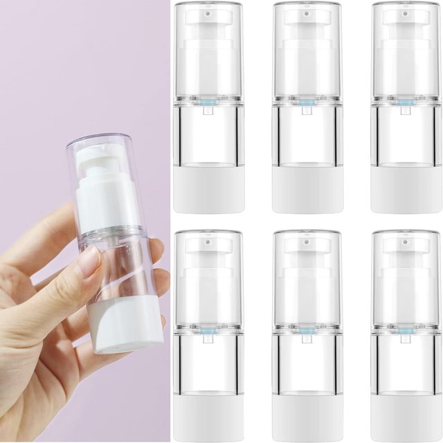 3/5Pack Airless Pumpflaschen Vakuum Kosmetik Auslaufsicher Nebel Spray Lotion Toner Make-Up Wasser Flüssigkeit Make-Up-Tool